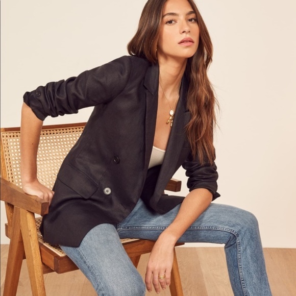 Reformation Jackets & Blazers - Reformation Rae Blazer (Black)